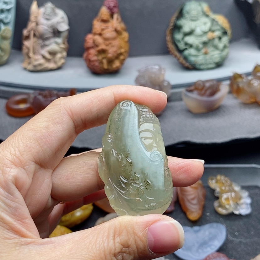 【闪购商品】未镶嵌吊坠定制玛瑙