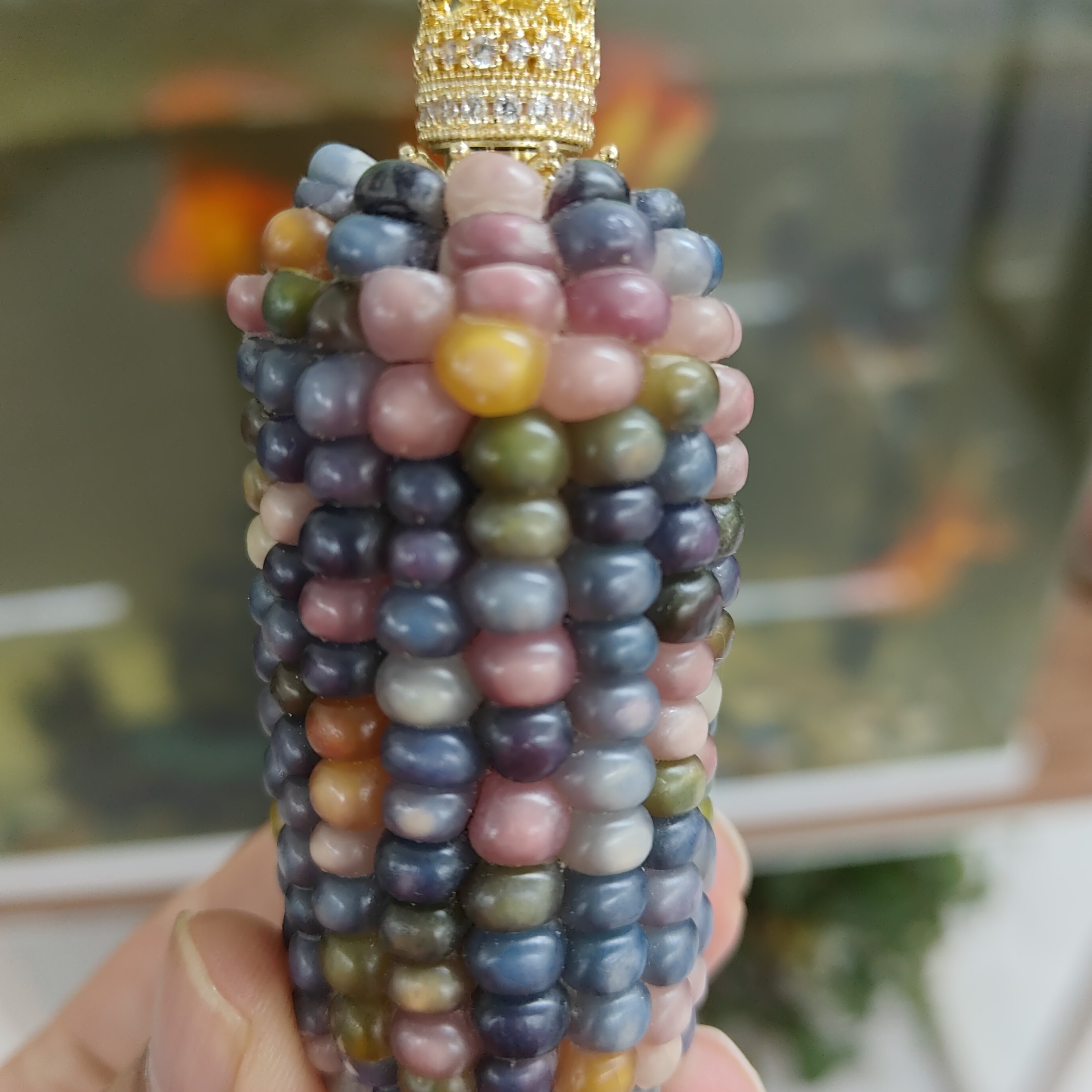 东北文玩小玉米手把件