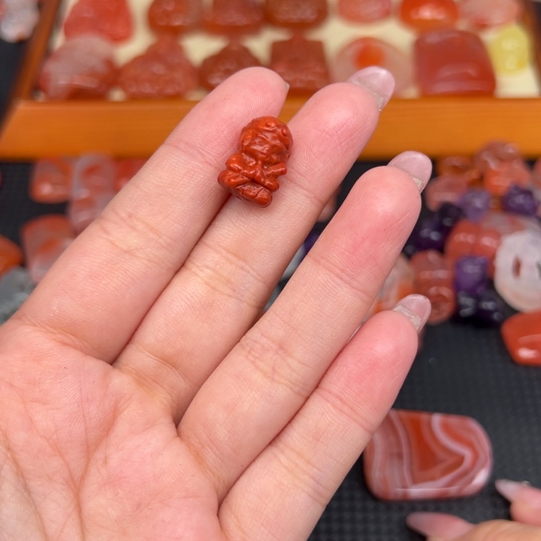 莉***肥南红玛瑙未镶嵌吊坠(不含链)