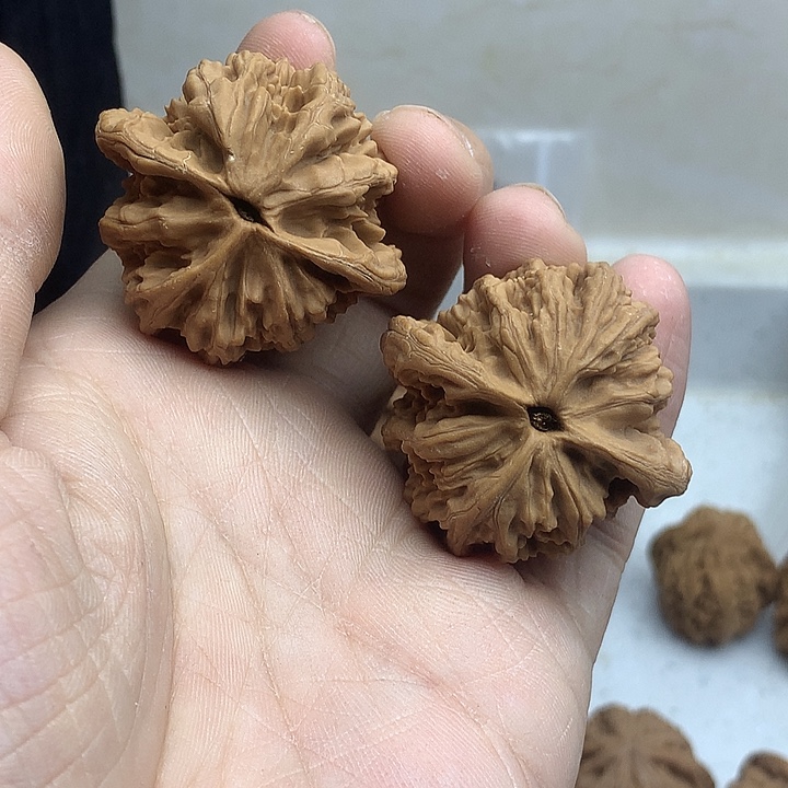 兜***爷文玩核桃吊坠40 虎头