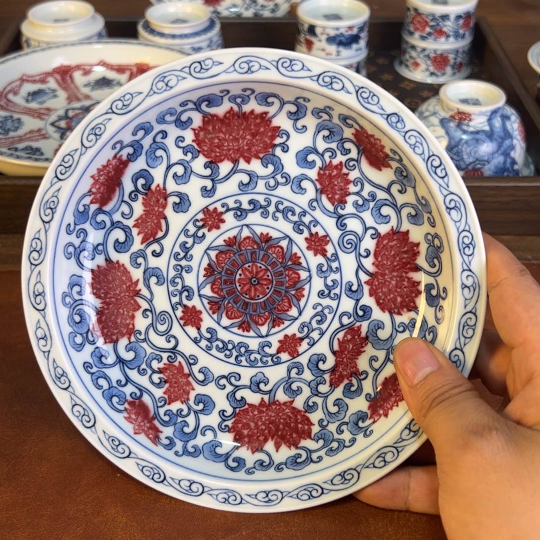 摆件景德镇陶瓷手工手绘