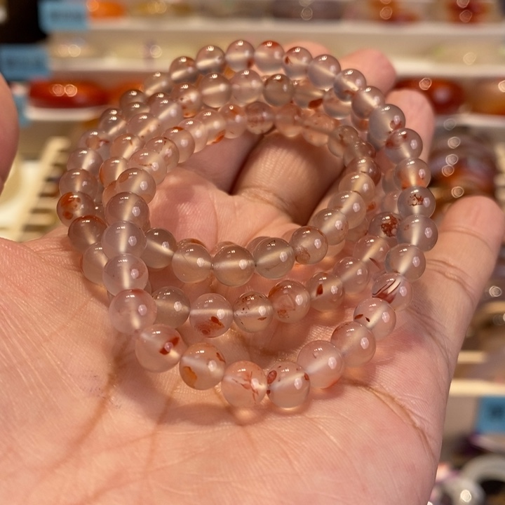 手镯玛瑙/玉髓未镶嵌?***步