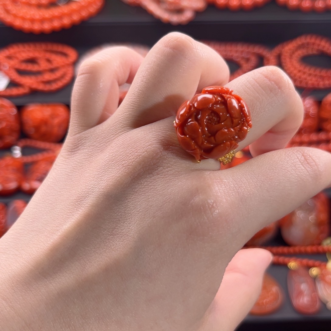 南红玛瑙南红银S925镶嵌