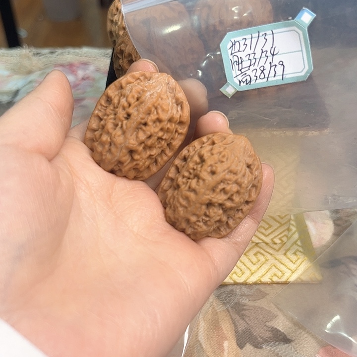 文玩核桃把件非嫁接将军榜