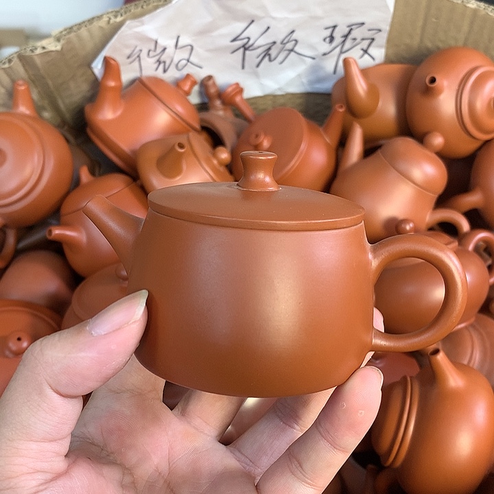  原矿朱泥茶壶茶具家用150