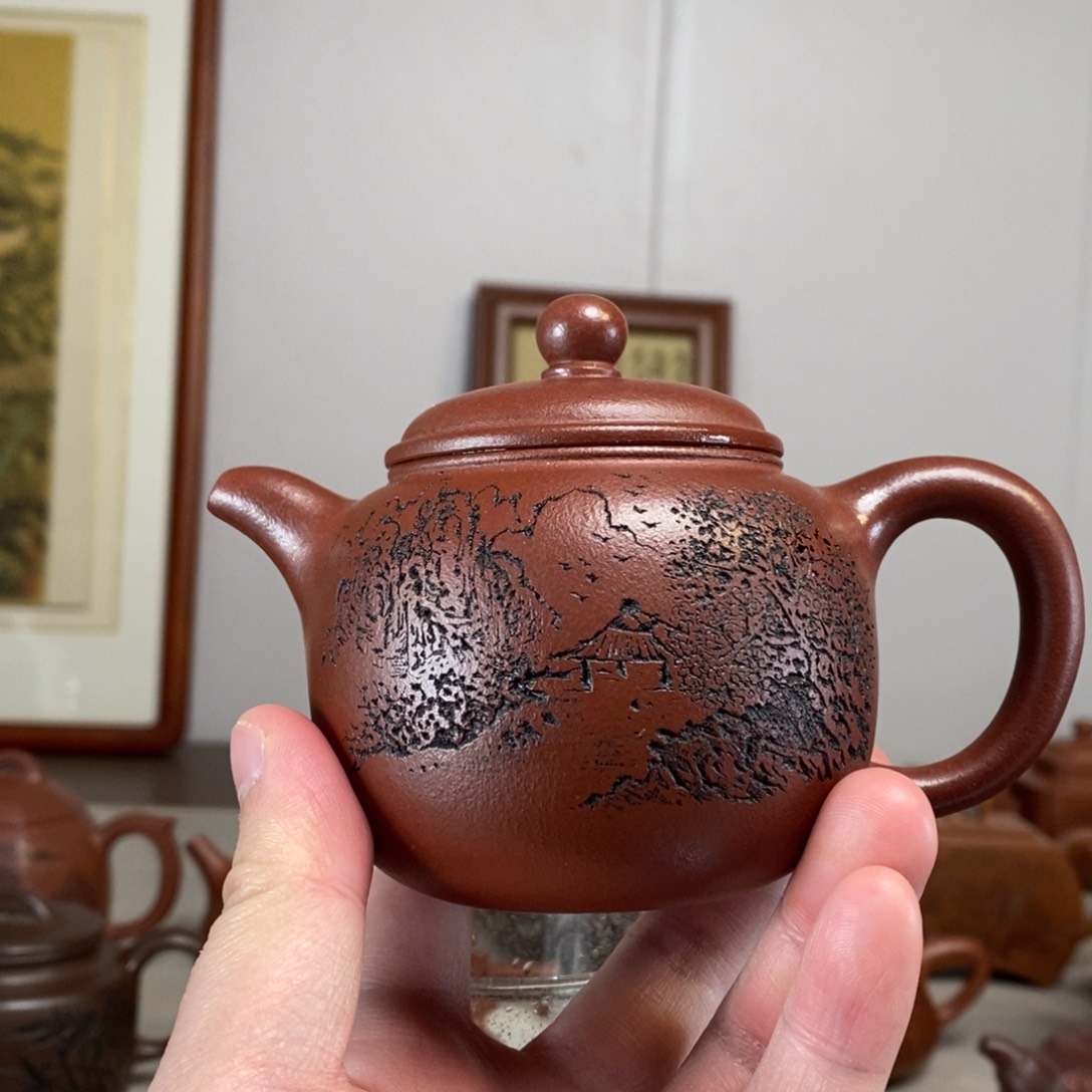 茶壶紫砂原矿泥料传统工艺制作