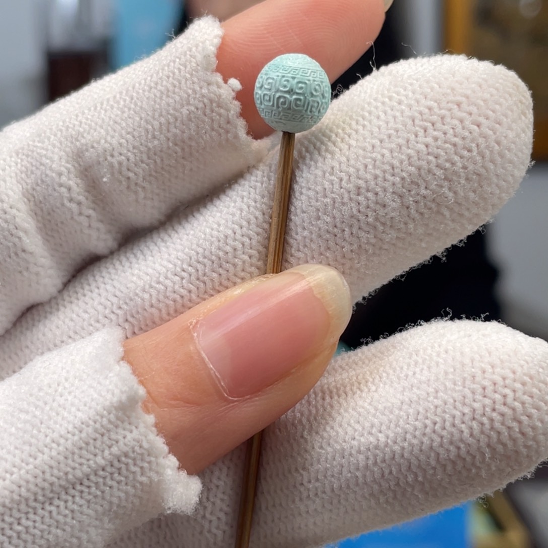 绿松石未镶嵌挂件