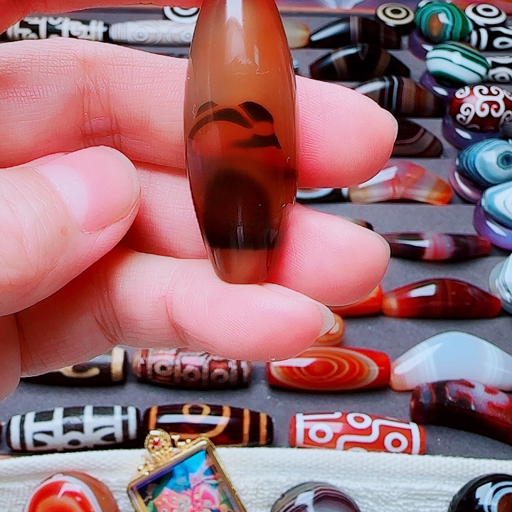 玛瑙/玉髓合金珠宝半成品