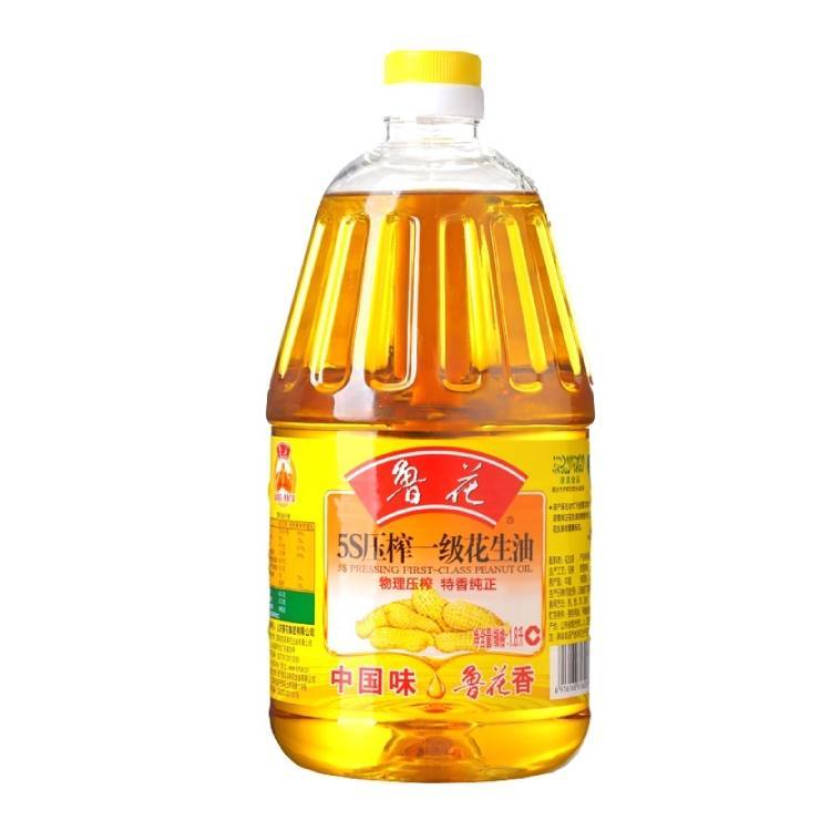 鲁花一级压榨花生油1.8L/份