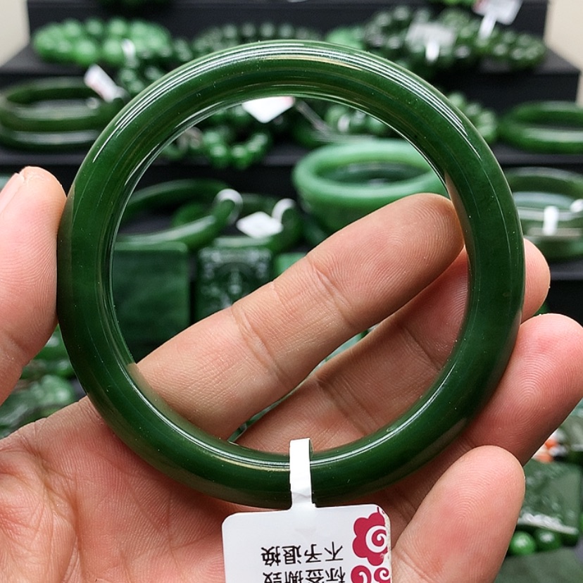 【闪购商品】和田玉（碧玉）手镯未镶嵌