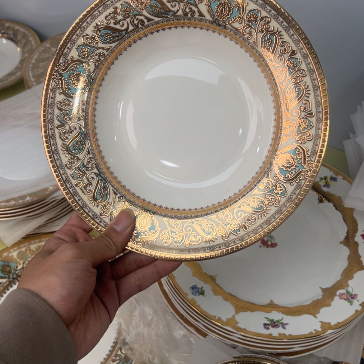 【闪购商品】瓷片9寸草帽盘三个一单打包价