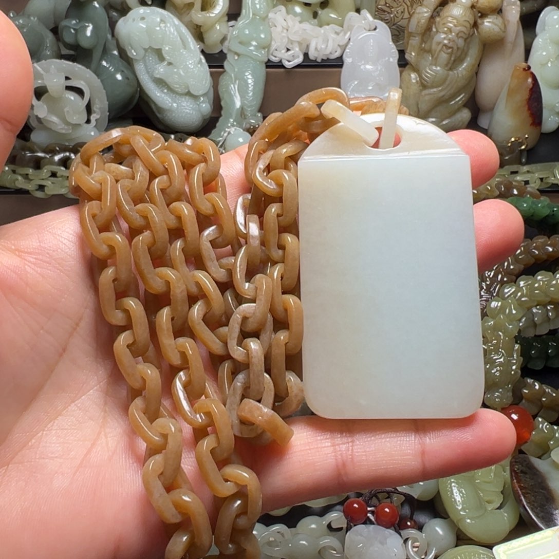 和田玉未镶嵌颈饰山****司