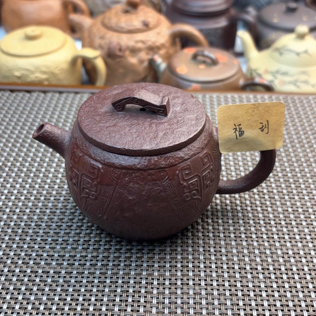 茶壶紫砂汉瓦紫泥150c c