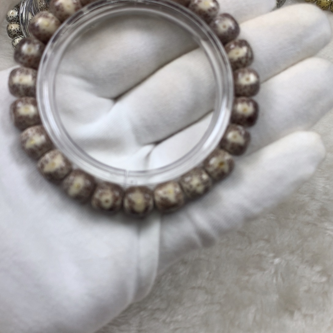 星月菩提手串21号丹凤眼冰糖星月10×9