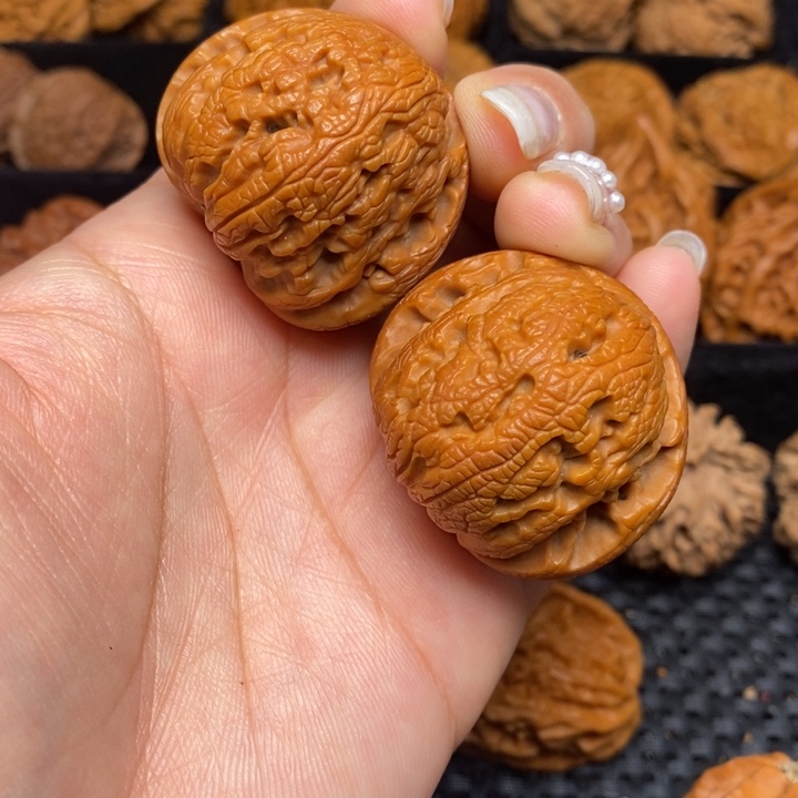 吊坠文玩核桃秦岭野生148
