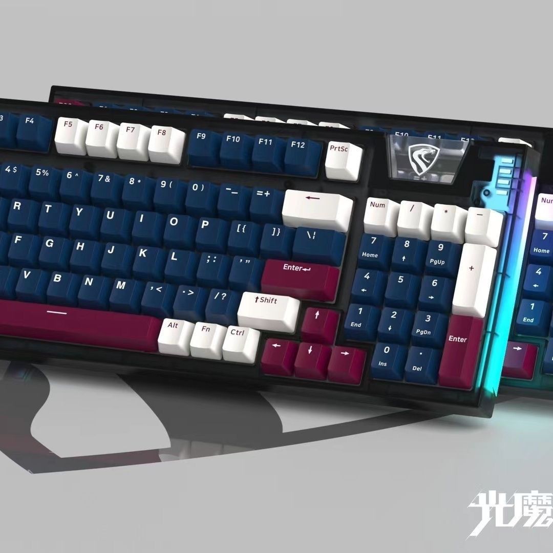 8新 FL·ESPORTS/腹灵 腹灵光魔x5pro 机械键盘