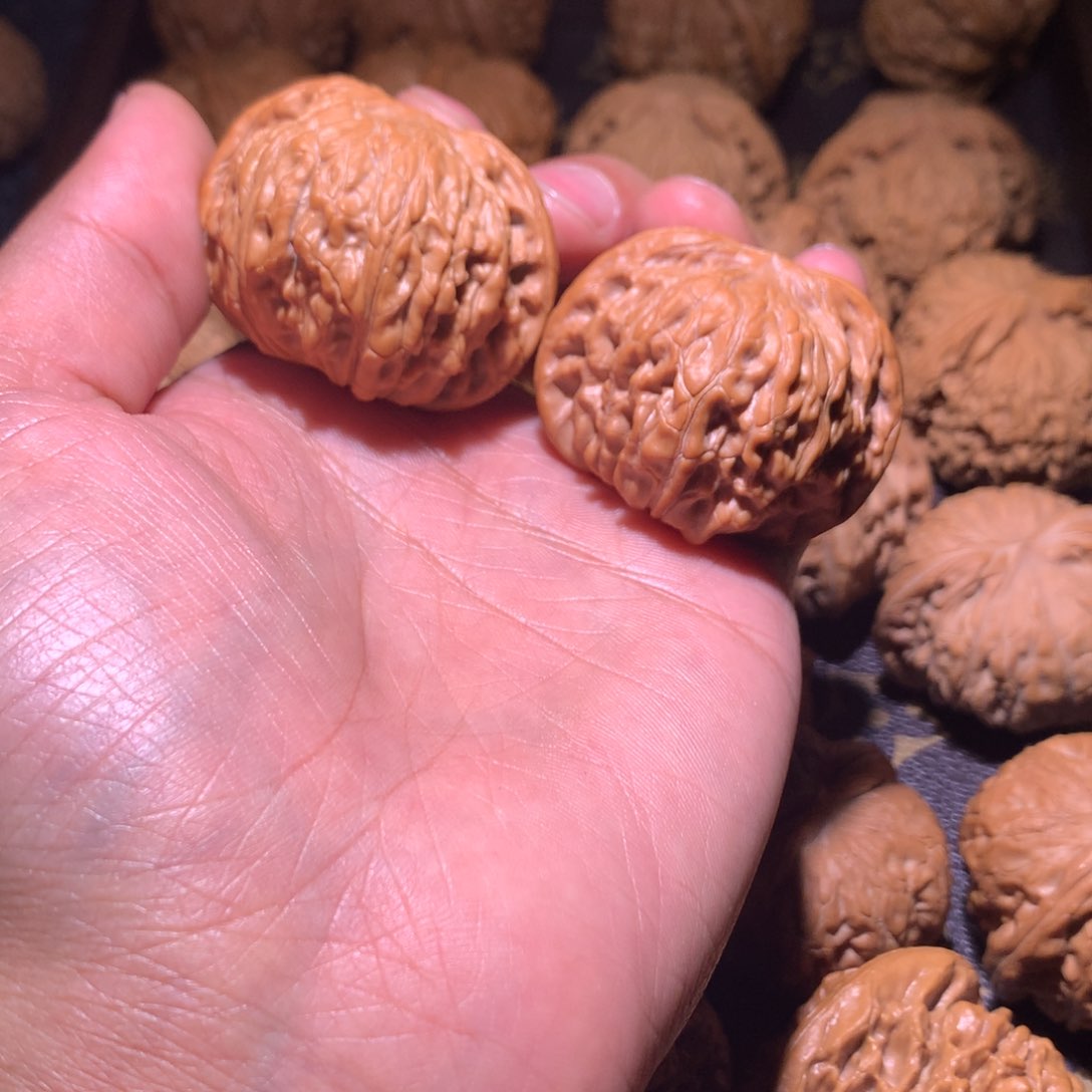 文玩核桃把件卡***啦41磨盘