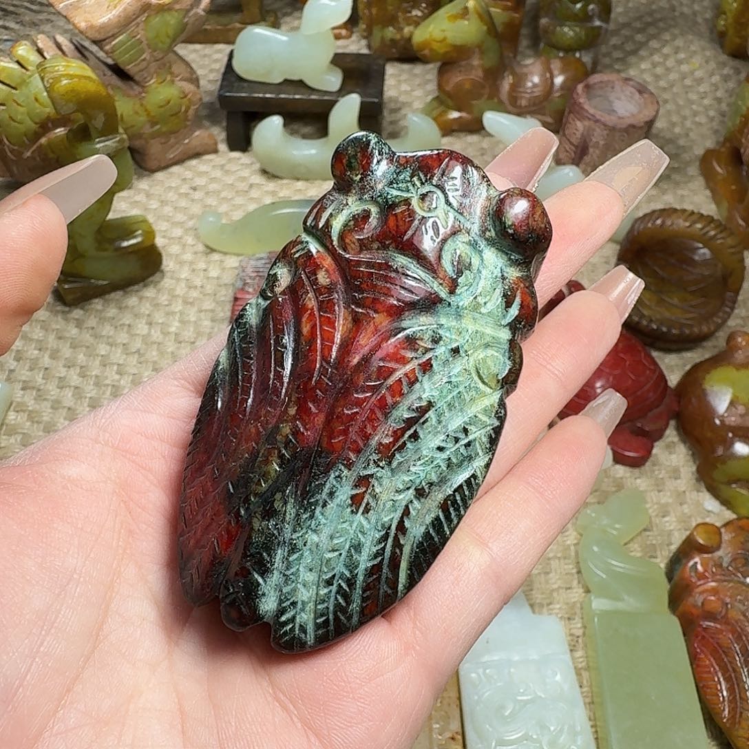 白玉菩提吊坠挂件