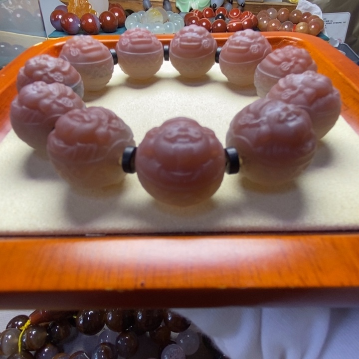 未镶嵌手串玛瑙/玉髓