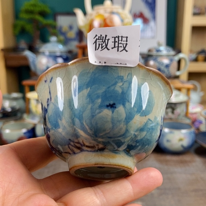 瓷片手工制作工艺精湛等特点