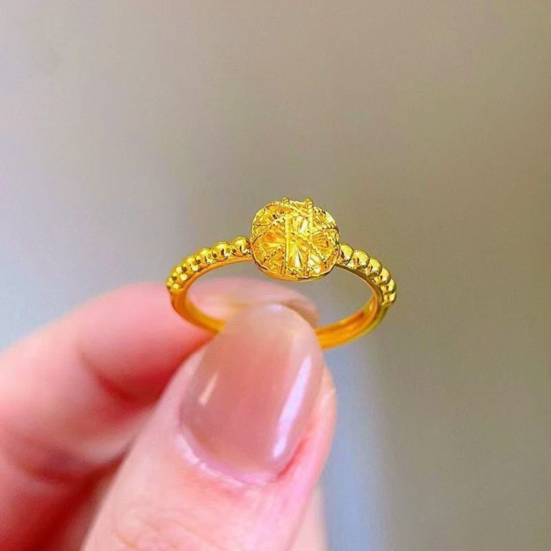 【专柜同款】方糖戒指  气质原创设计 百搭轻奢手工