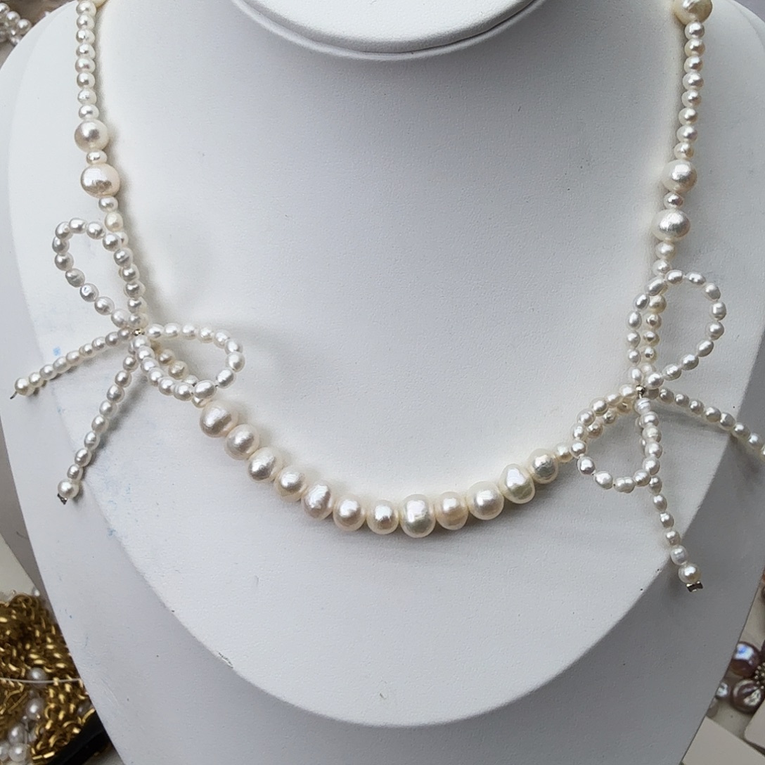 淡水珍珠颈饰未镶嵌