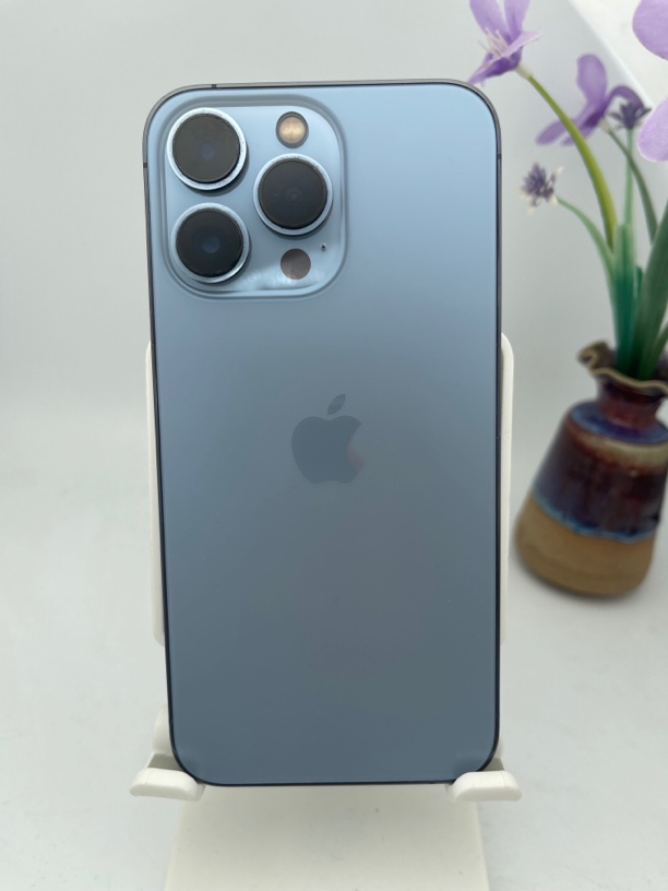 9新 Apple/苹果 13pro 128G 蓝色 版本17.6.1
