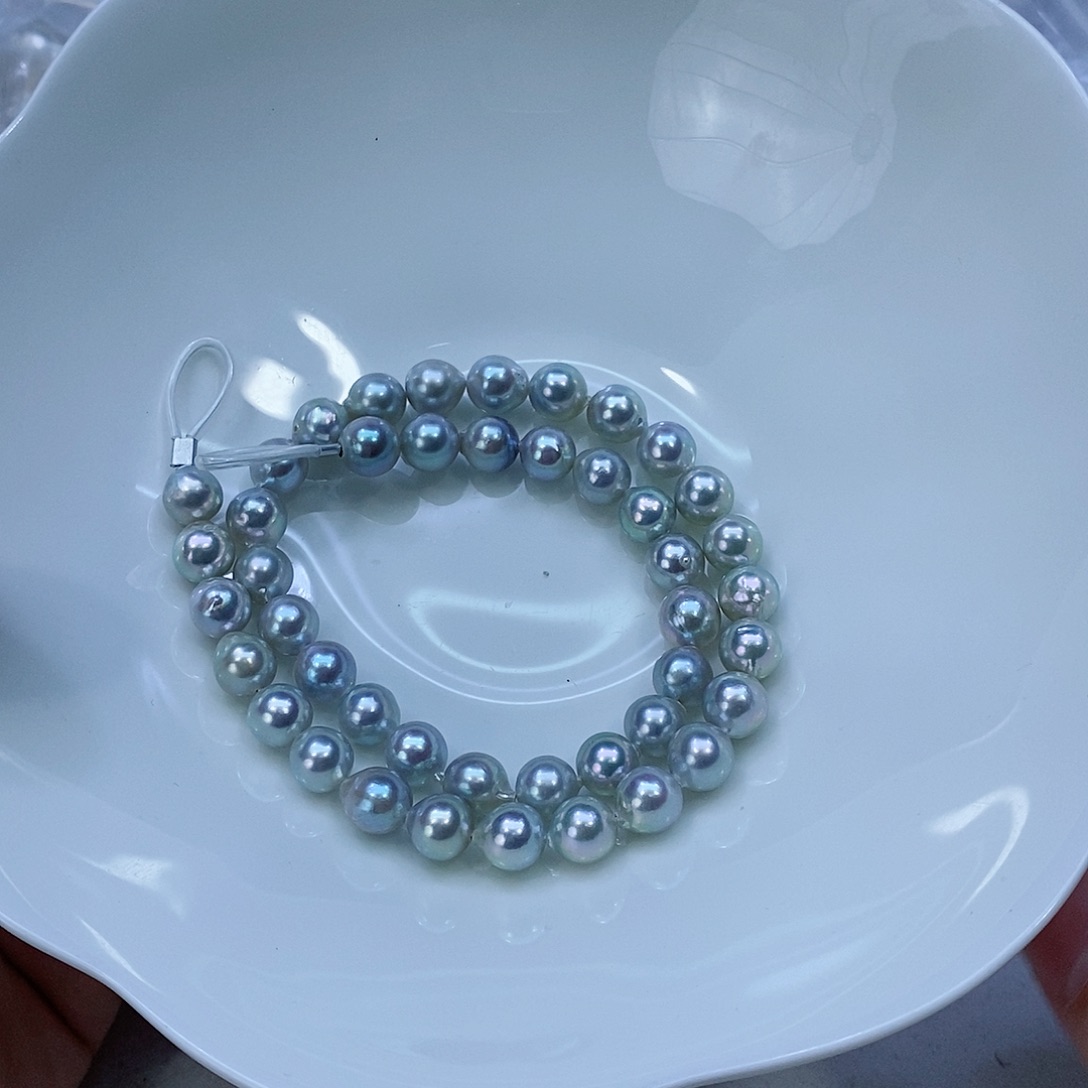 海水珍珠颈饰银S925镶嵌