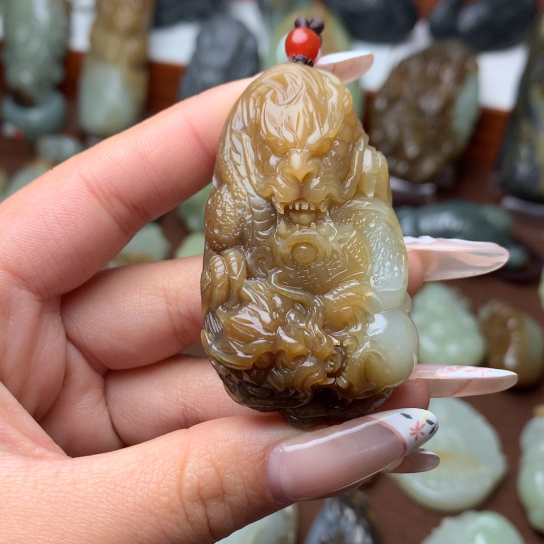 和田玉挂件未镶嵌