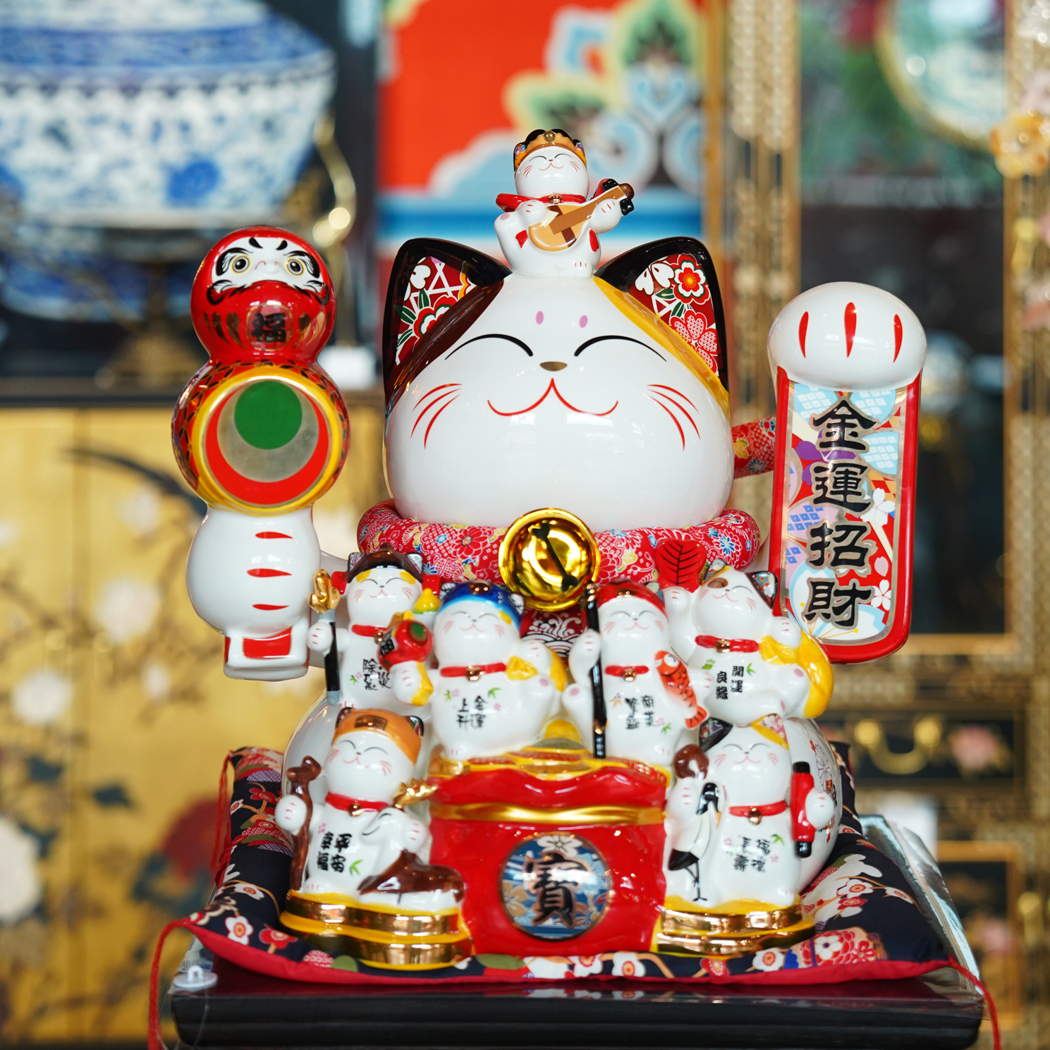 【33专属】金运招财猫存钱罐开业店铺礼品礼物家居玄关摆件