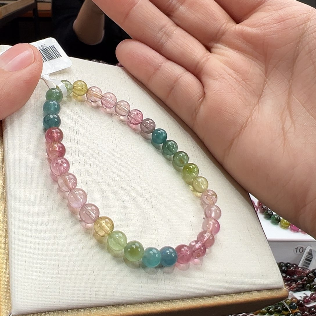 ****闲手串未镶嵌碧玺5.9mmmmmmmmmmm