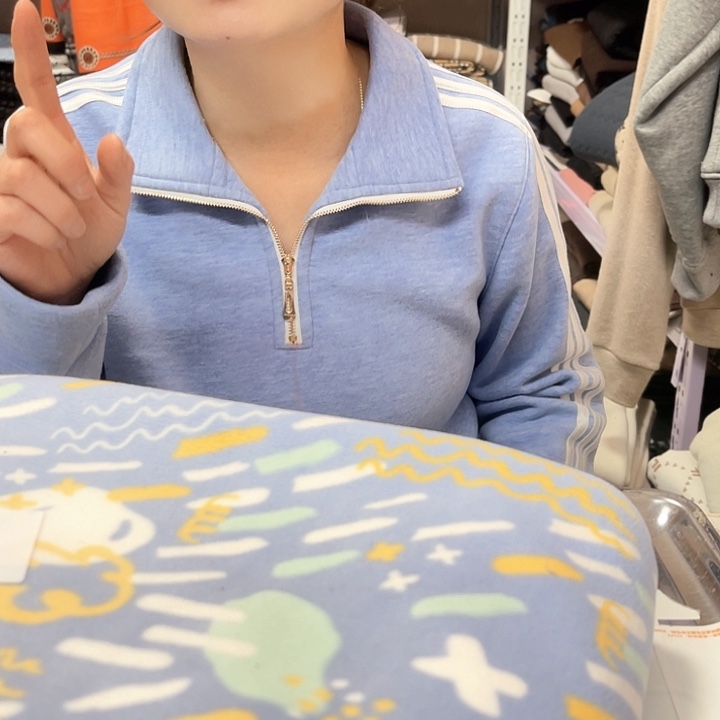 紫色卡通双面绒1.米418