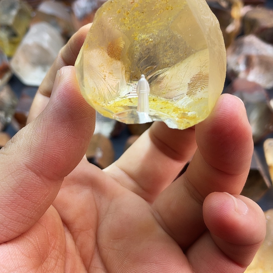 水晶珠宝半成品未镶嵌