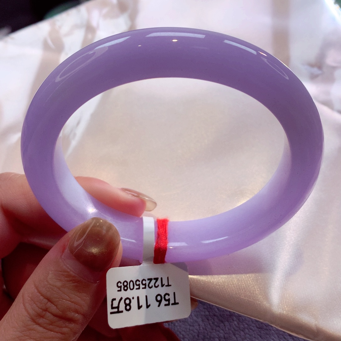 未镶嵌手镯翡翠红春紫大贵妃超级美6号11