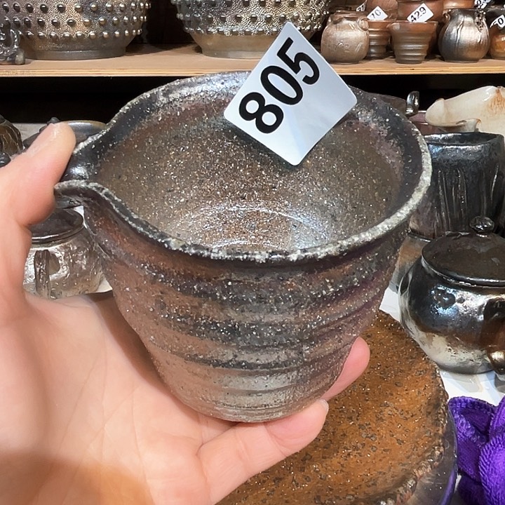 杯高温柴烧陶泥公杯