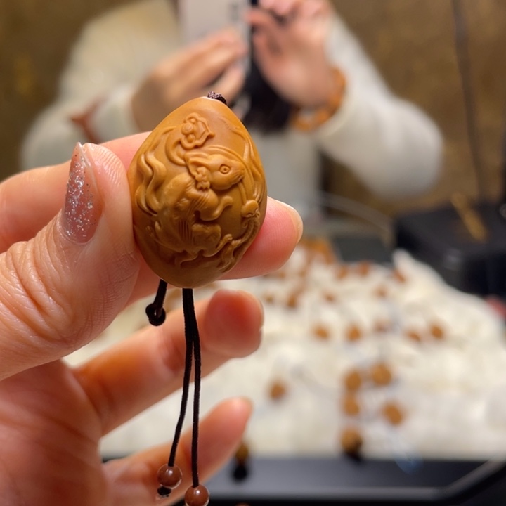 橄榄核吊坠橄榄核