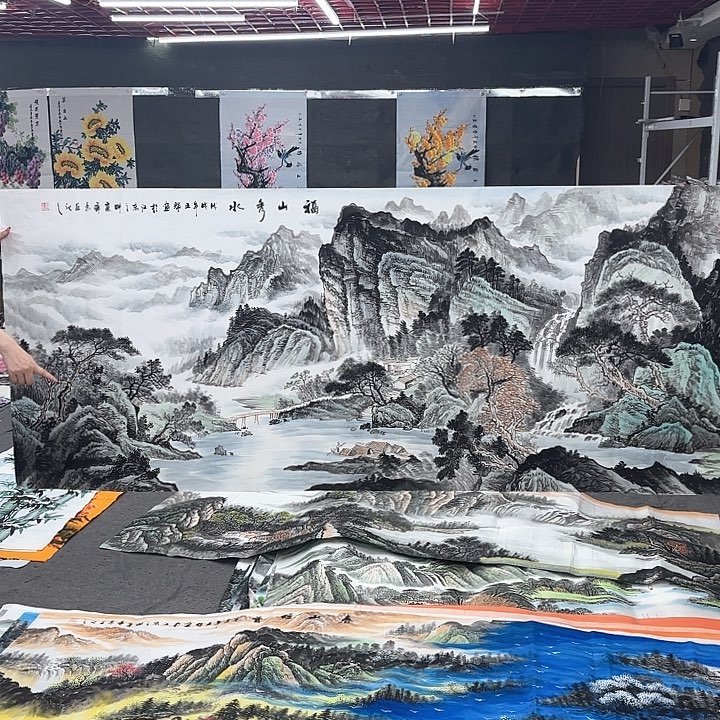 国画无毛和被绒毛或被