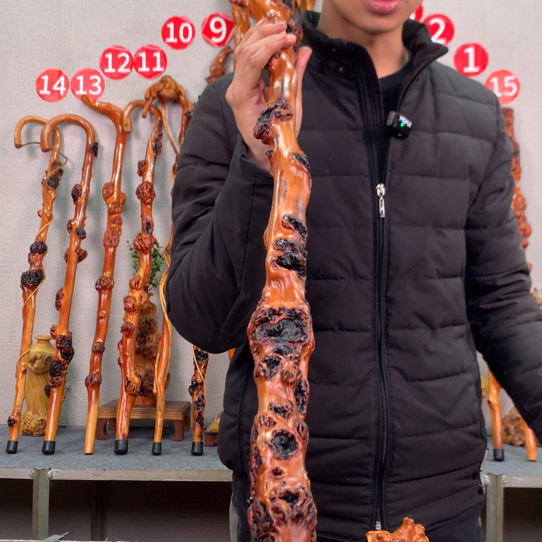 黑果木天然实木带自然纹裂介意勿拍