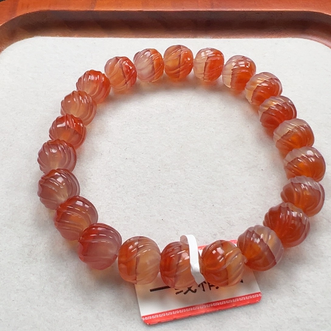 玛瑙/玉髓未镶嵌手链