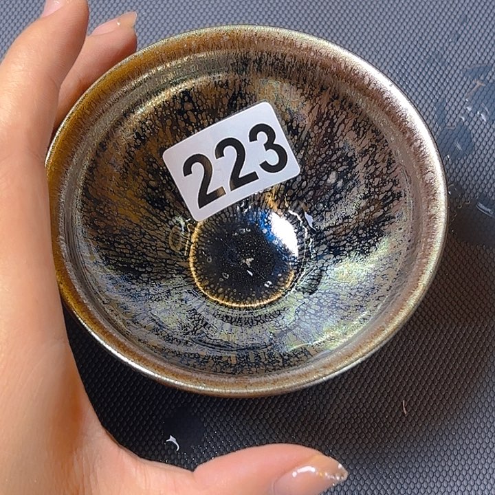 茶盏沐雨柴烧主人杯