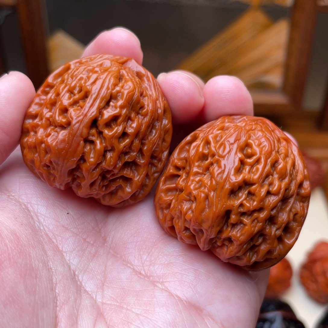 文玩核桃把件南疆石37