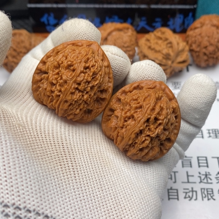 退***精把件文玩核桃28南疆