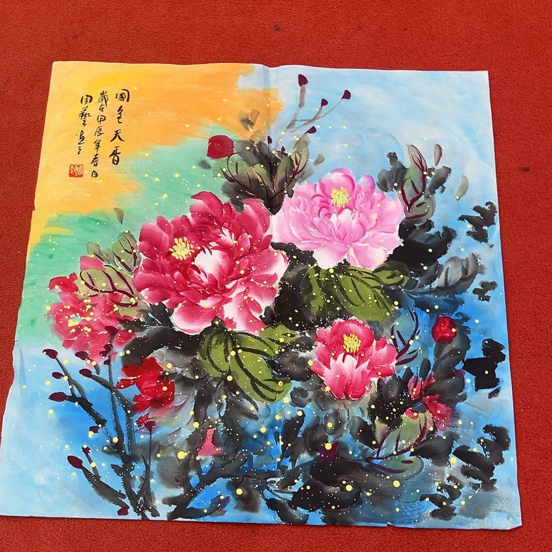 国画手绘作品国画作品