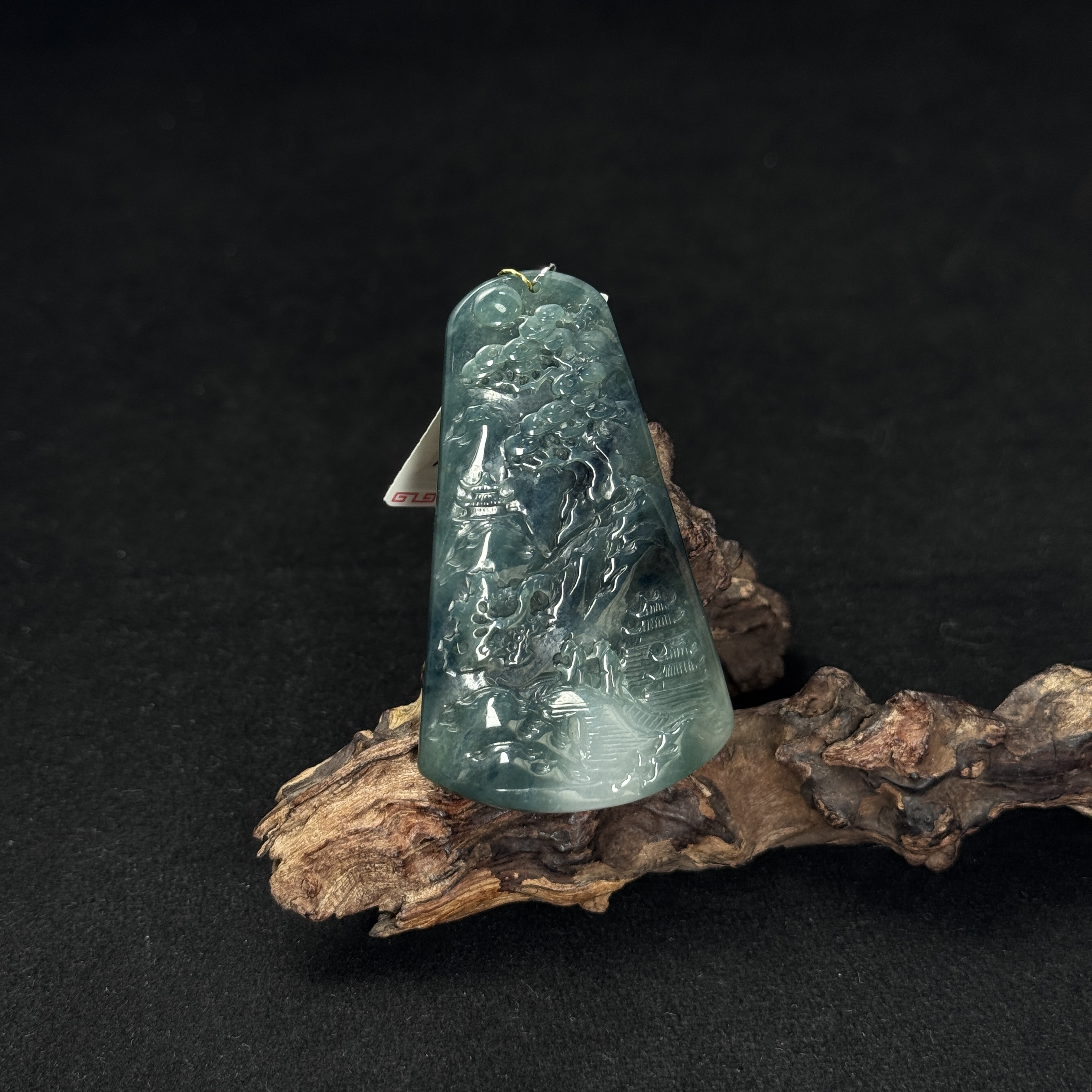 【诚翠拍品第一百一十期午】翡翠84吊坠FKG15056