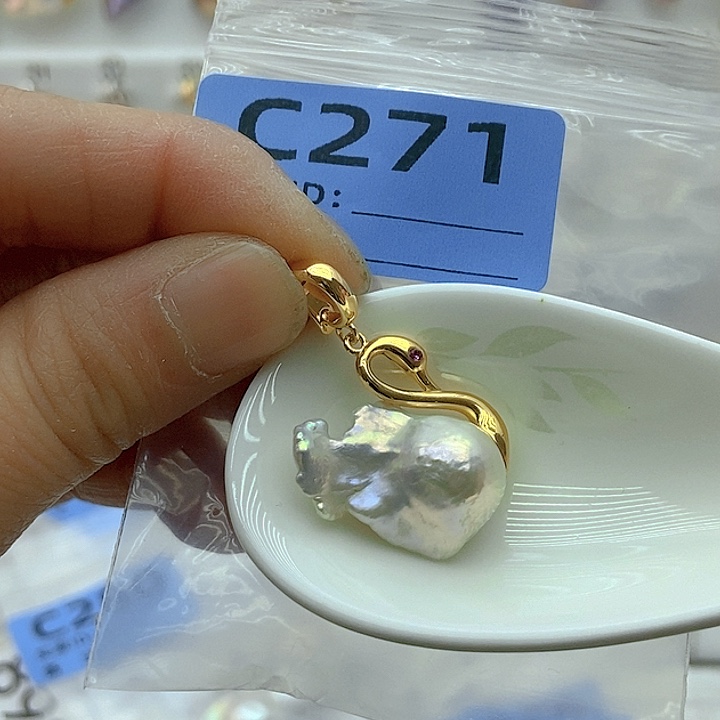 淡水珍珠颈饰未镶嵌