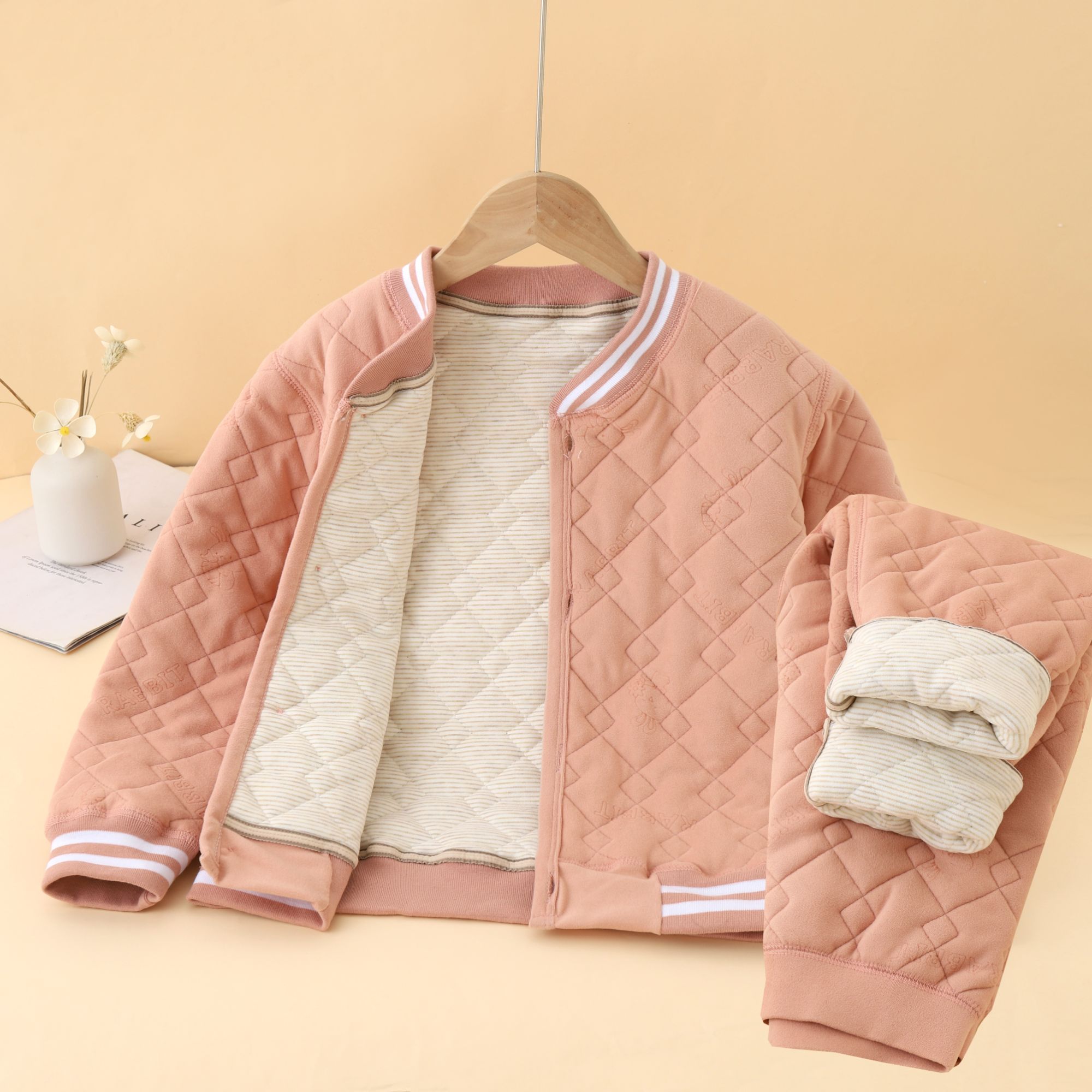 【校服神器】冬季新款儿童棉服套装校服神器加厚棉内胆棉袄棉裤套装