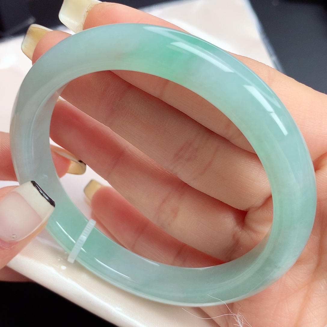 翡翠手镯未镶嵌西*@60-61圈口