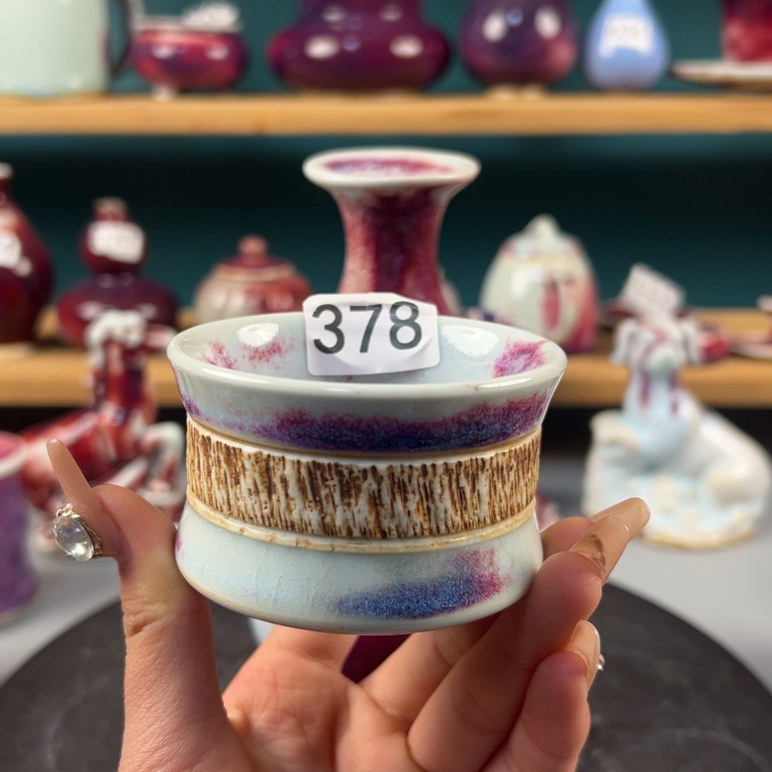 瓷片微瑕主人杯纯手工