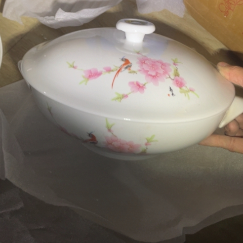 景德镇陶瓷27厘米汤煲