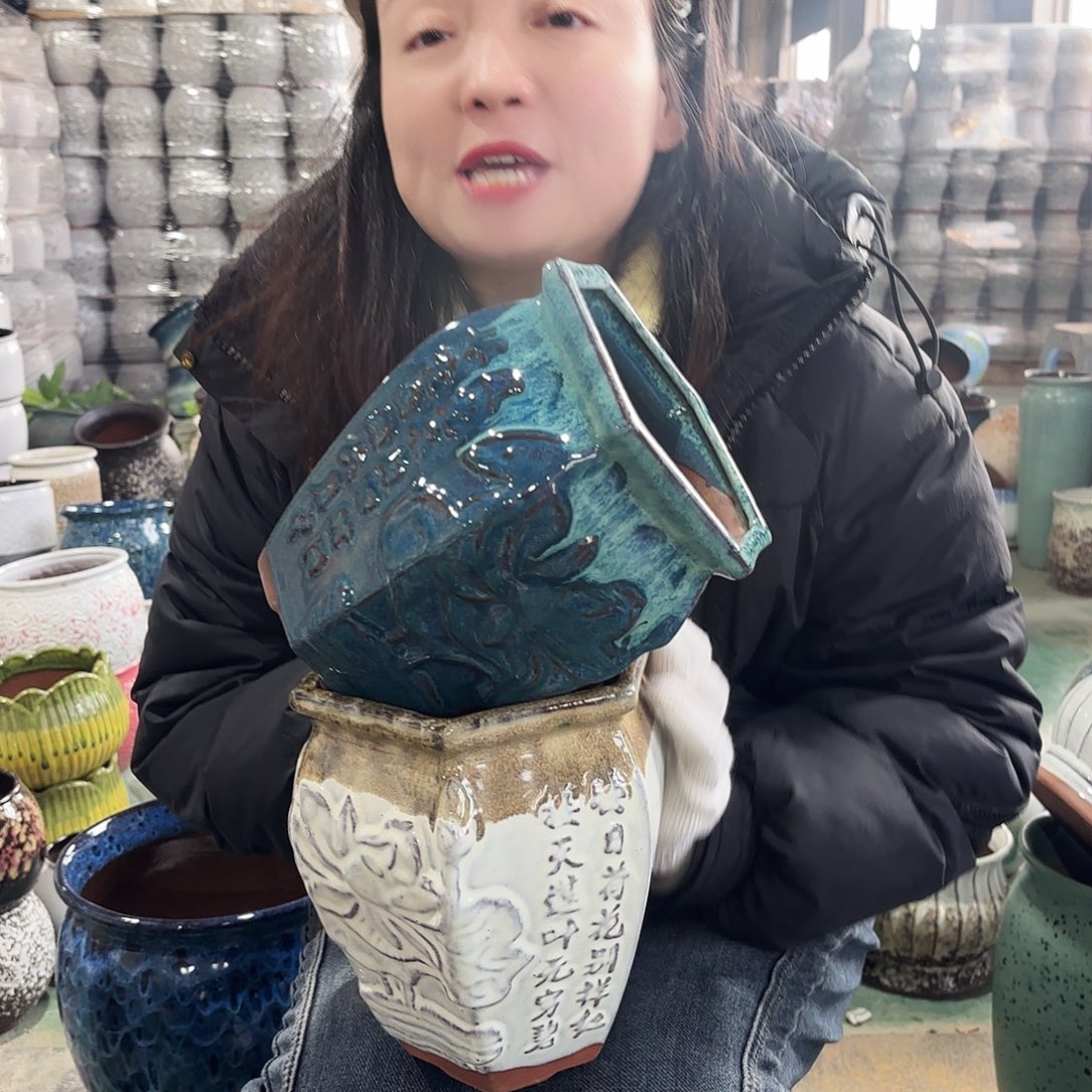 正品两个高20/16红陶
